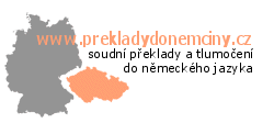 Soudn peklady a tlumoen do nmeckho jazyka